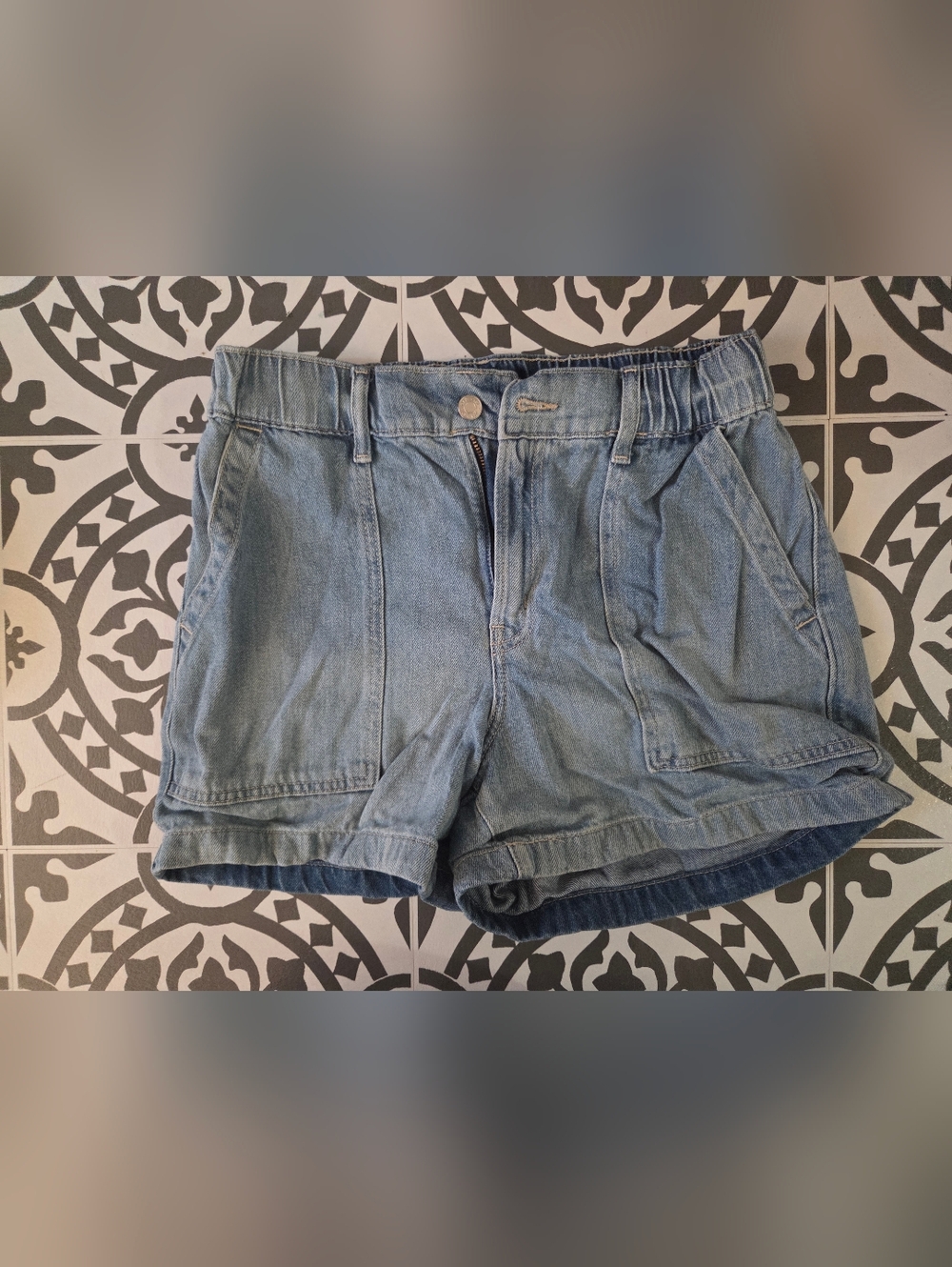 GAP Light Blue Denim Women's Shorts